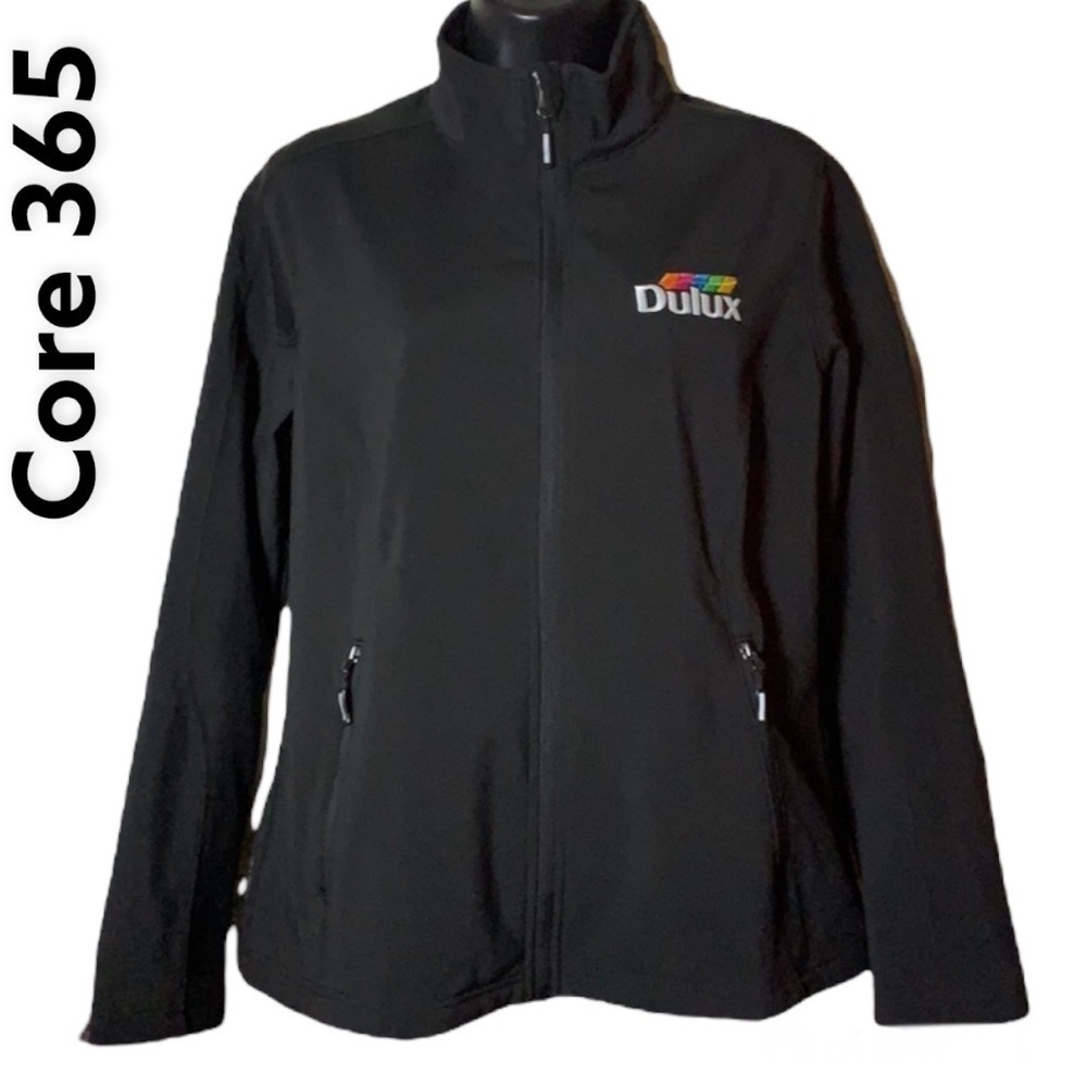 CORE 365 Black Full Zip Up Women’s Lightweight Jacket Size M